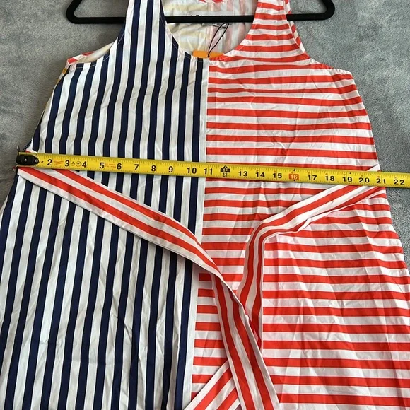 🎯NWT L.F. Markey Multi Stripe Ryder Dress Size 4 - Picture 14 of 17